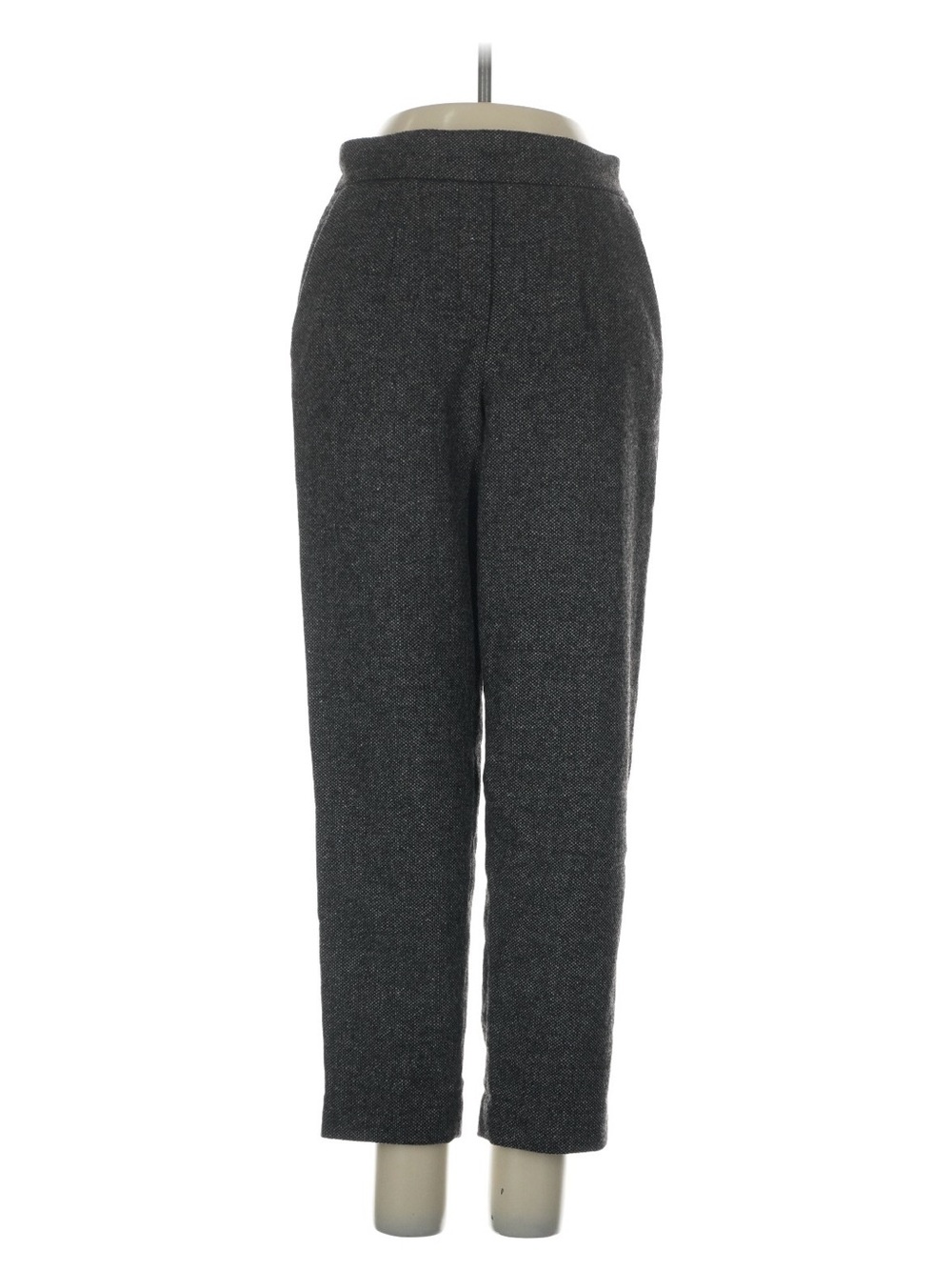 Babaton Cohen Cashmere Charcoal Straight-Leg Tailored Pants Sz 12
